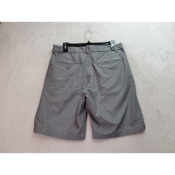 Crivit Running Shorts Mens‎ Size 32 Gray Polyester Slash Pockets Flat Front Logo - Picture 5 of 8
